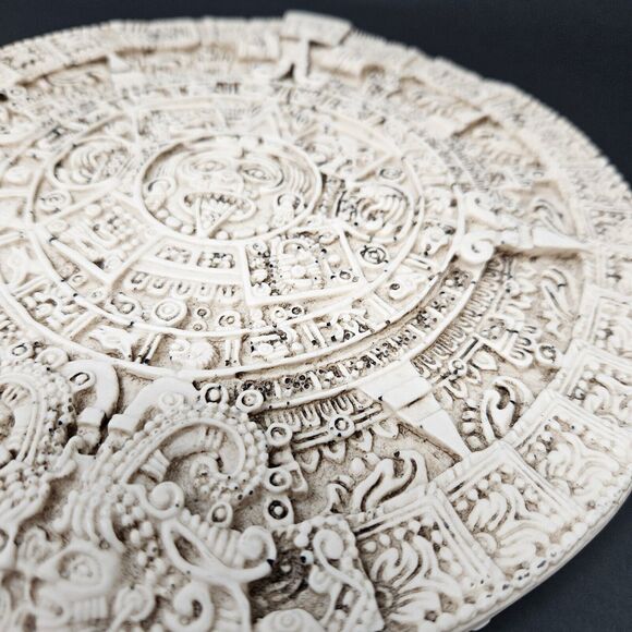 Ceramic Mayan Calendar 10in - Picture 2 of 6